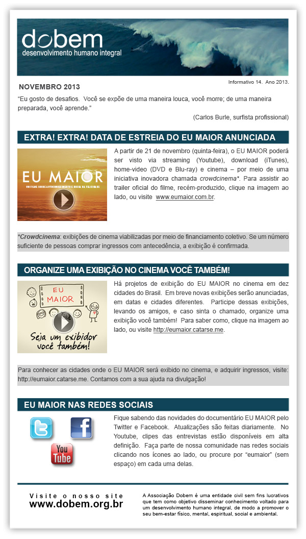 Dobem Informativo Novembro 2013