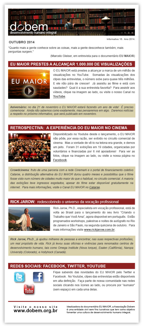 Dobem Informativo Outubro 2014
